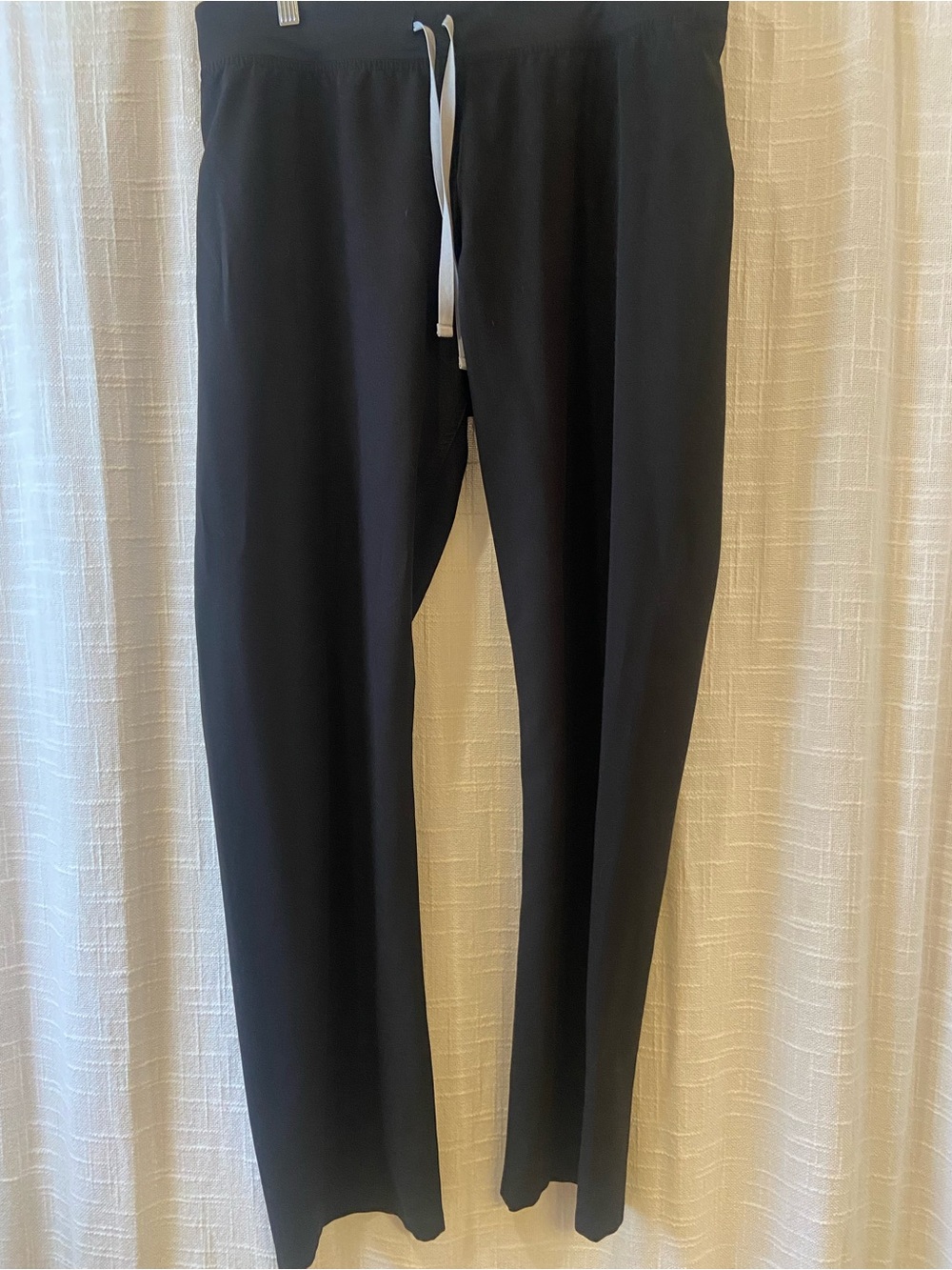FigsLivingston Black Women's Drawstring scrub pants L/tall
